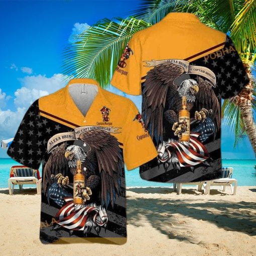 Alexa Bring Me Captain Morgan Funny Hawaiian Shirt