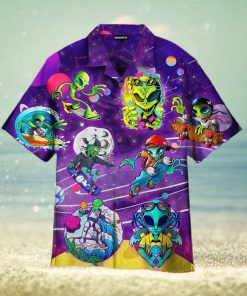 Aliens Summer Hawaiian Shirt