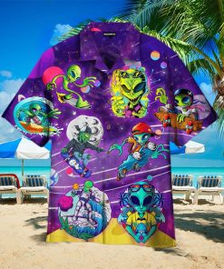 Aliens Summer Hawaiian Shirt