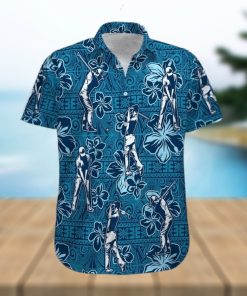 MLB Miami Marlins Flower Summer Hawaiian Shirt - Limotees