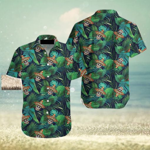 Aloha Mexican Skull 3D Hawaiian Shirt