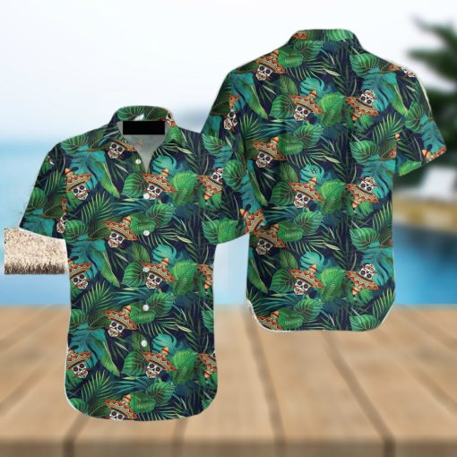 Aloha Mexican Skull 3D Hawaiian Shirt