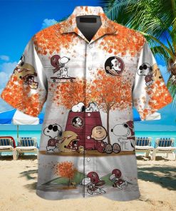 Aloha NCAA Florida State Seminoles Hawaiian Shirt Snoopy Autumn Beach Lovers Gift