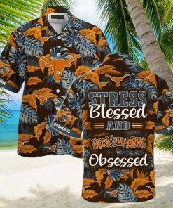 Texas Tropical Flag And Cow Skull Aloha 3D Hawaiian Shirt For Men And Women  - Banantees