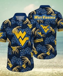 Aloha NCAA West Virginia Mountaineers Hawaiian Shirt Gift For Football Fans hawaiian shirt