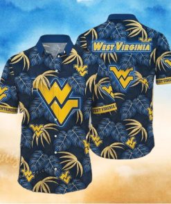 Aloha NCAA West Virginia Mountaineers Hawaiian Shirt Gift For Football Fans