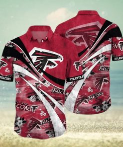 Aloha NFL Atlanta Falcons Hawaiian Shirt Tropical Flower Trendy Summer Gift