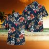 Tropical Flowers Customized Face For Gift Hawaiian Shirts