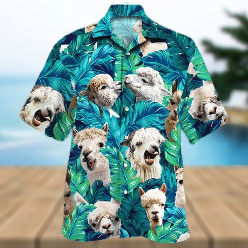 Alpaca Lovers Hawaiian Shirt
