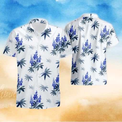 Amazing Blue Bonnet Hawaiian Shirt