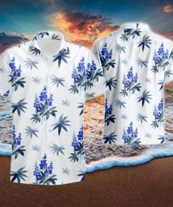 Amazing Blue Bonnet Hawaiian Shirt