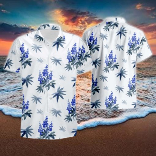 Amazing Blue Bonnet Hawaiian Shirt