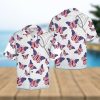 Maine Coon Cat Floral Pattern Hawaiian Shirts