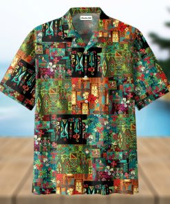 Amazing Tiki Tiki Summer Art Hawaiian Aloha Shirts