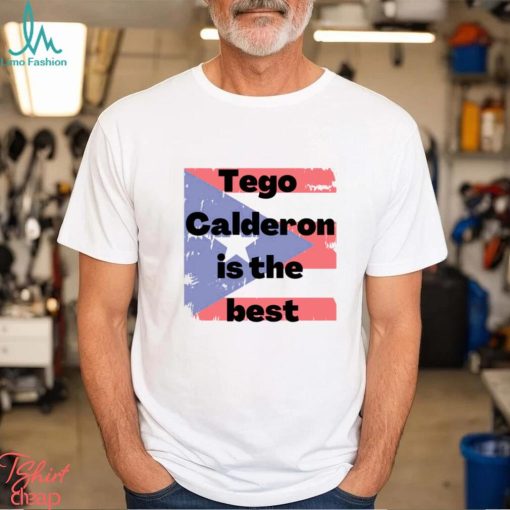 American Flag Tego Calderon Graphic Unisex T Shirt