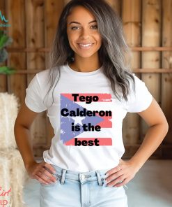 American Flag Tego Calderon Graphic Unisex T Shirt