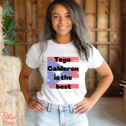 American Flag Tego Calderon Graphic Unisex T Shirt