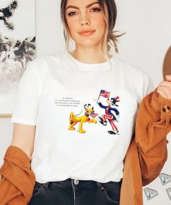 American Independence Day Disney Goofy And Pluto Memorial Day Shirt