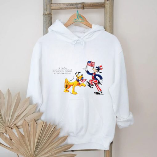 American Independence Day Disney Goofy And Pluto Memorial Day Shirt