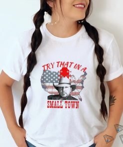 American Map Jason Aldean Try That In A Small Town Shirt