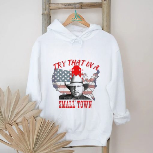 American Map Jason Aldean Try That In A Small Town Shirt