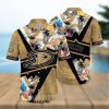 NFL Arizona Cardinals Hawaiian Shirt White Aloha Pink Hibiscus Flower Gift For Football Fans