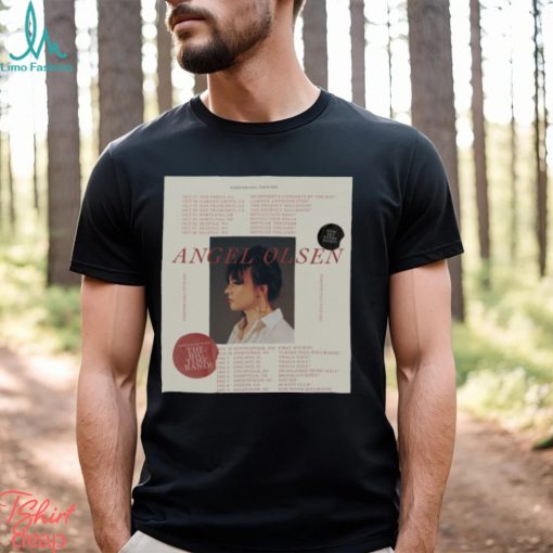 Angel Olsen Tour 2023 poster shirt