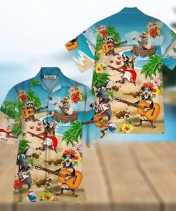 Animal Guitar Hawaiian Shirt