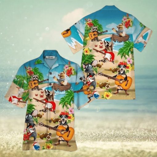 Animal Guitar Hawaiian Shirt