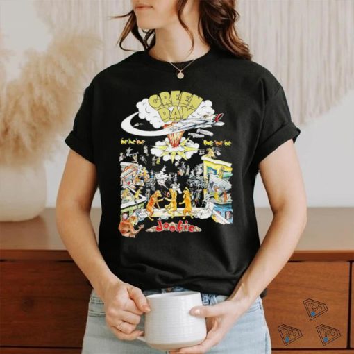 Animals smoking Green Day Dookie art shirt