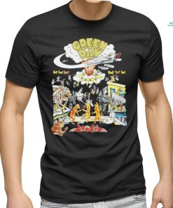 Animals smoking Green Day Dookie art shirt