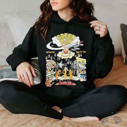 Animals smoking Green Day Dookie art shirt