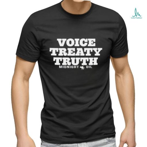 Anthony Albanese Voice Treaty Truth Midnight Oil shirt