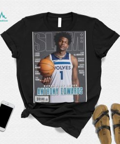 Anthony Edwards Minnesota Timberwolves NBA Slam Cover Tee shirt