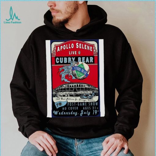 Apollo selene chicago Illinois 07 19 2023 event poster shirt
