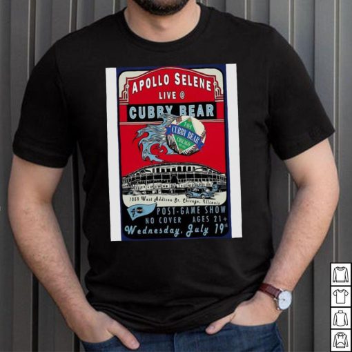 Apollo selene chicago Illinois 07 19 2023 event poster shirt