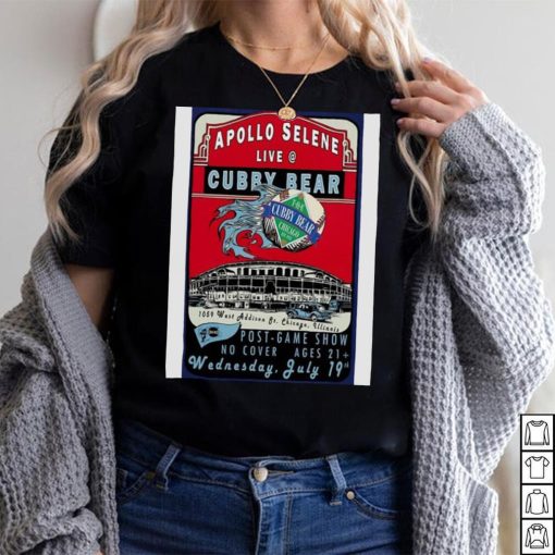 Apollo selene chicago Illinois 07 19 2023 event poster shirt