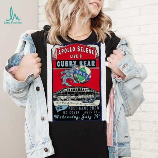 Apollo selene chicago Illinois 07 19 2023 event poster shirt