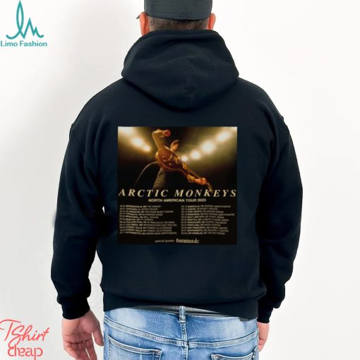 Arctic Monkeys Tour 2023 poster shirt