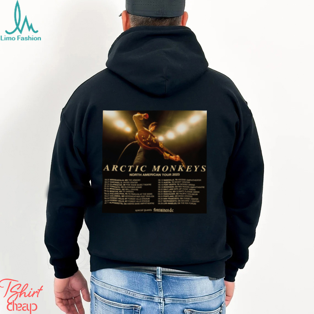 Arctic Monkeys Tour 2023 poster shirt Arctic Monkeys Tour 2023 poster shirt