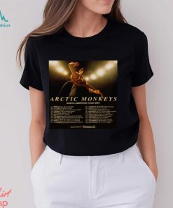 Arctic Monkeys Tour 2023 poster shirt