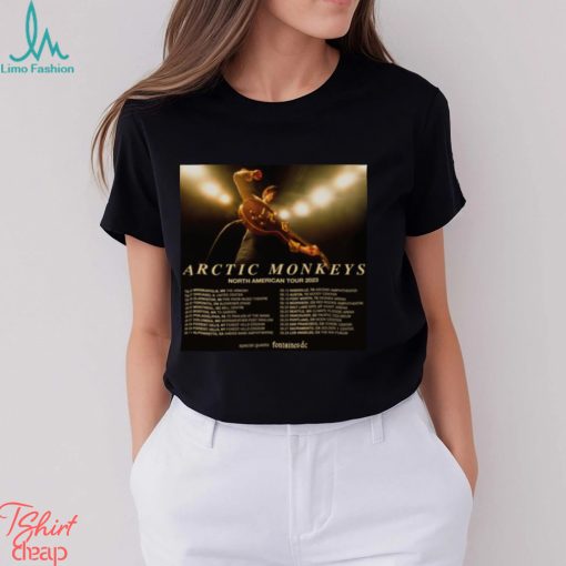 Arctic Monkeys Tour 2023 poster shirt