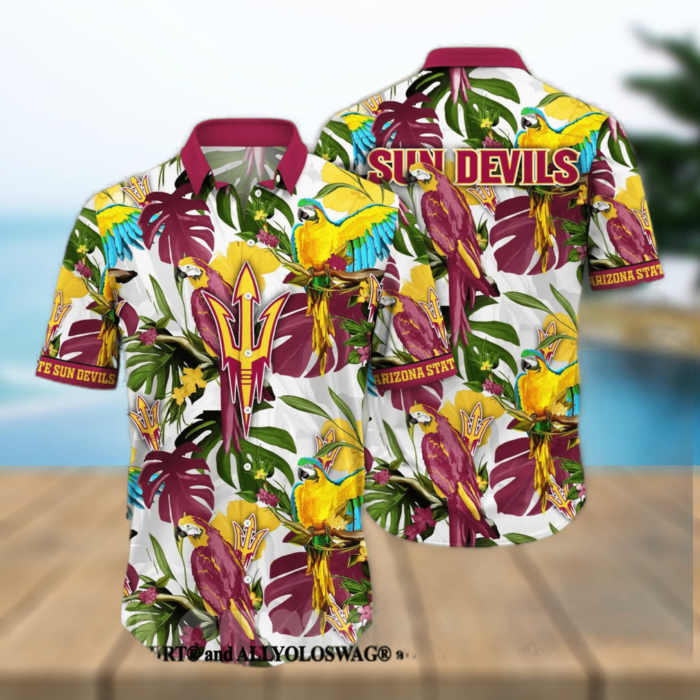 ArizoArizona State Sun Devils NCAA Flower Unisex All Over Printed Hawaiian Shirt ArizoArizona State Sun Devils NCAA Flower Unisex All Over Printed Hawaiian Shirt