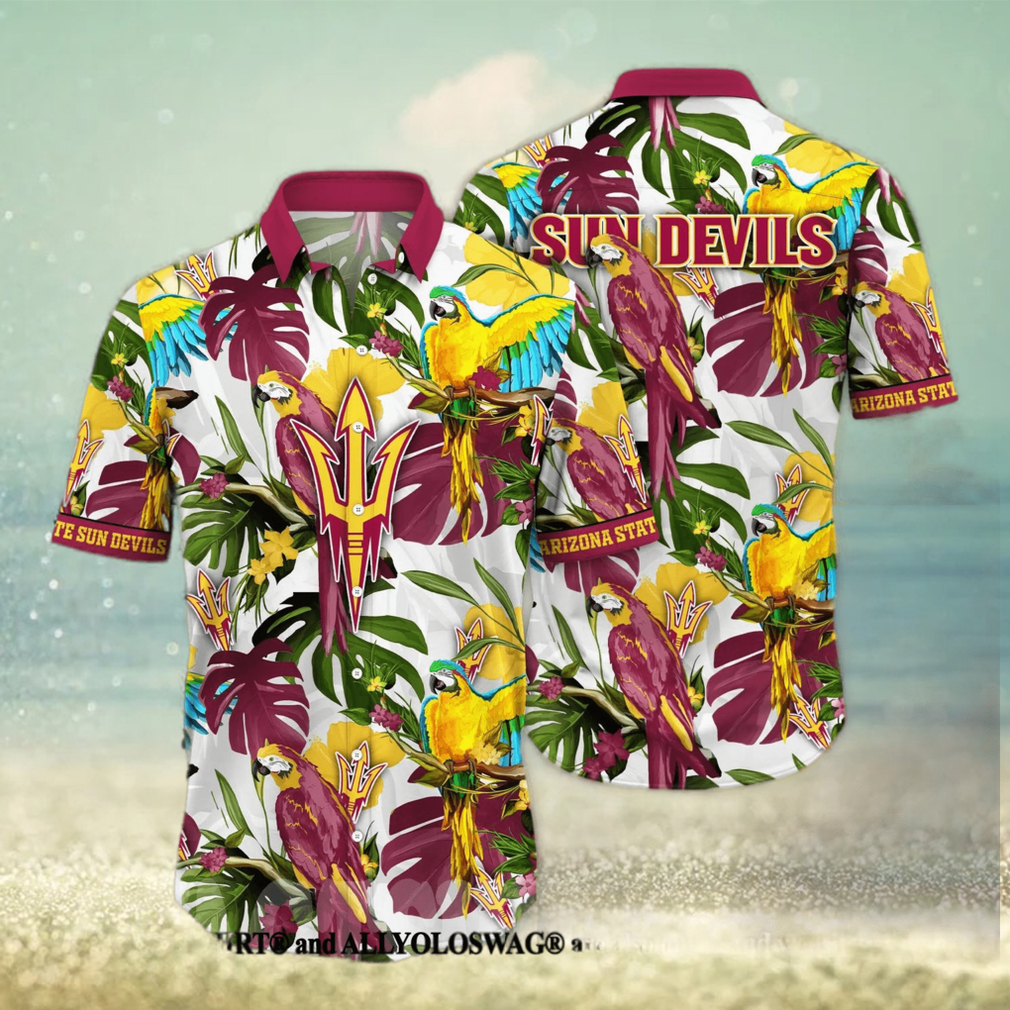 ArizoArizona State Sun Devils NCAA Flower Unisex All Over Printed Hawaiian Shirt ArizoArizona State Sun Devils NCAA Flower Unisex All Over Printed Hawaiian Shirt
