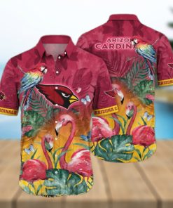 Arizona Cardinals NFL Floral Classic Full Printing Hawaiian Shirt