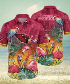 Arizona Cardinals NFL Floral Classic Full Printing Hawaiian Shirt