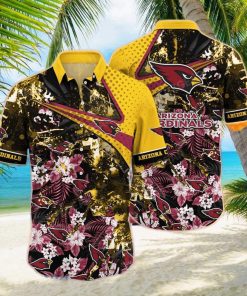 Arizona Cardinals NFL Hawaiian Shirt Tropical Patterns New Hot Trend Summer For Sports Fans NFL