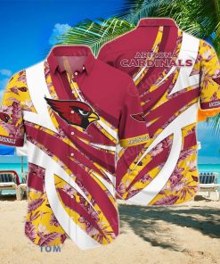 Arizona Cardinals NFL Hawaiian Shirt Tropical Patterns New Trend Summer For Sports Football Fans