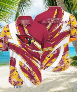 Arizona Cardinals NFL Hawaiian Shirt Tropical Patterns New Trend Summer For Sports Football Fans