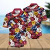 Boston Celtics Funny Hawaiian Shirt  Tropical Flowers Summer Holiday Gift